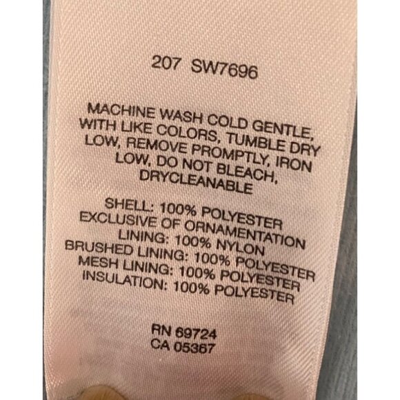 Columbia 3 in 1 Sportswear Jacket White Blue Heavy Winter Coat Zip Out Lining 2X - Picture 4 of 11